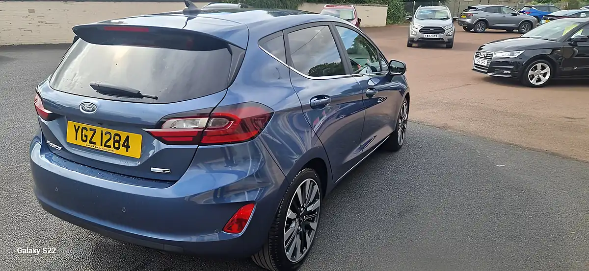 Used 2022 Ford Fiesta Titanium X Blue - Interior and Exterior details 7