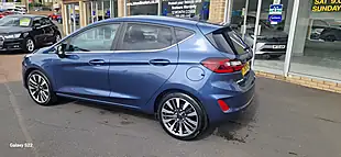 Used 2022 Ford Fiesta Titanium X Blue - Interior and Exterior details 8