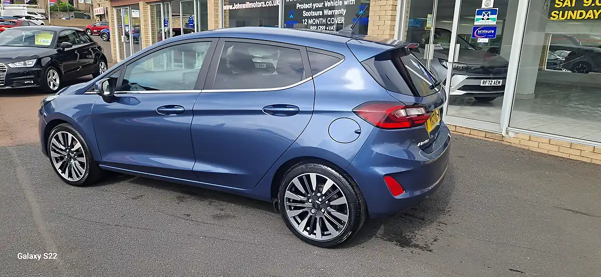 Used 2022 Ford Fiesta Titanium X Blue - Interior and Exterior details 8