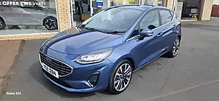 Used 2022 Ford Fiesta Titanium X Blue - Interior and Exterior details 9
