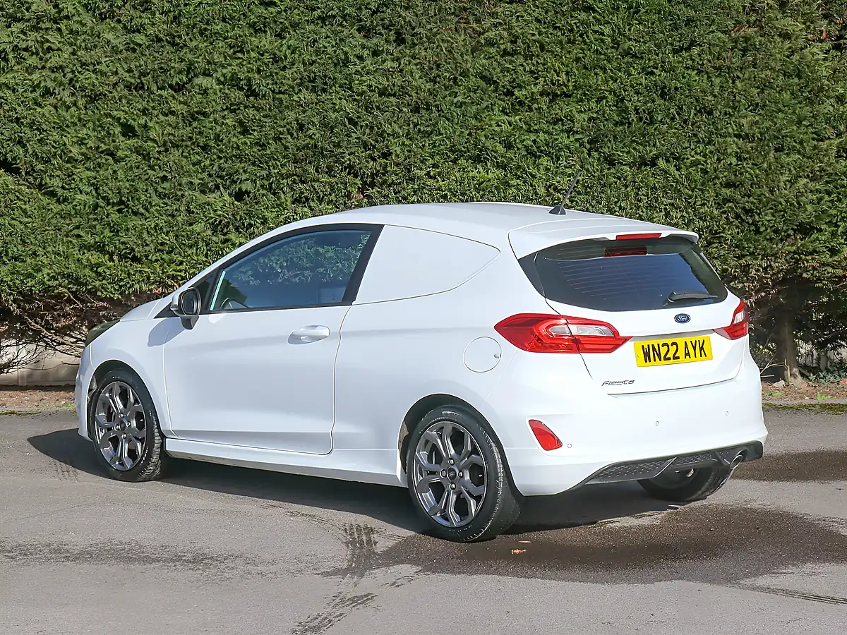 Used 2022 Ford Fiesta Van Sport Van Frozen White - Interior and Exterior details 13