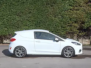 Used 2022 Ford Fiesta Van Sport Van Frozen White - Interior and Exterior details 6