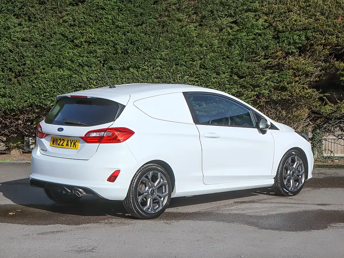 Used 2022 Ford Fiesta Van Sport Van Frozen White - Interior and Exterior details 7