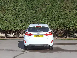 Used 2022 Ford Fiesta Van Sport Van Frozen White - Interior and Exterior details 9