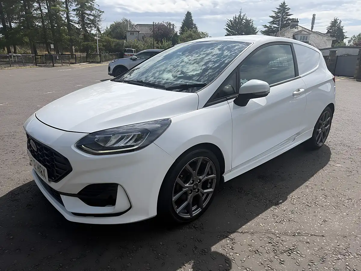 Used 2022 Ford Fiesta Van Sport White - Interior and Exterior details 10
