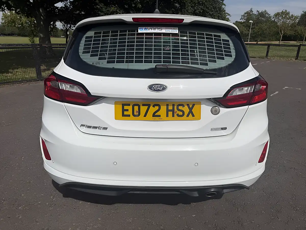 Used 2022 Ford Fiesta Van Sport White - Interior and Exterior details 11