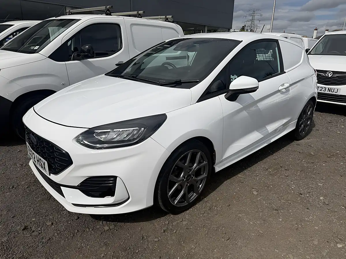 Used 2022 Ford Fiesta Van Sport White - Interior and Exterior details 4