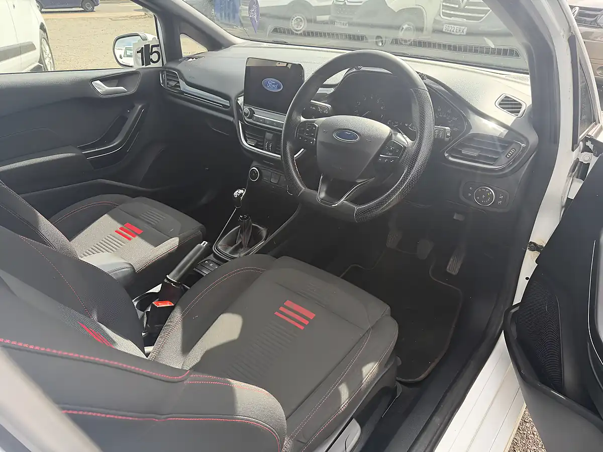 Used 2022 Ford Fiesta Van Sport White - Interior and Exterior details 6
