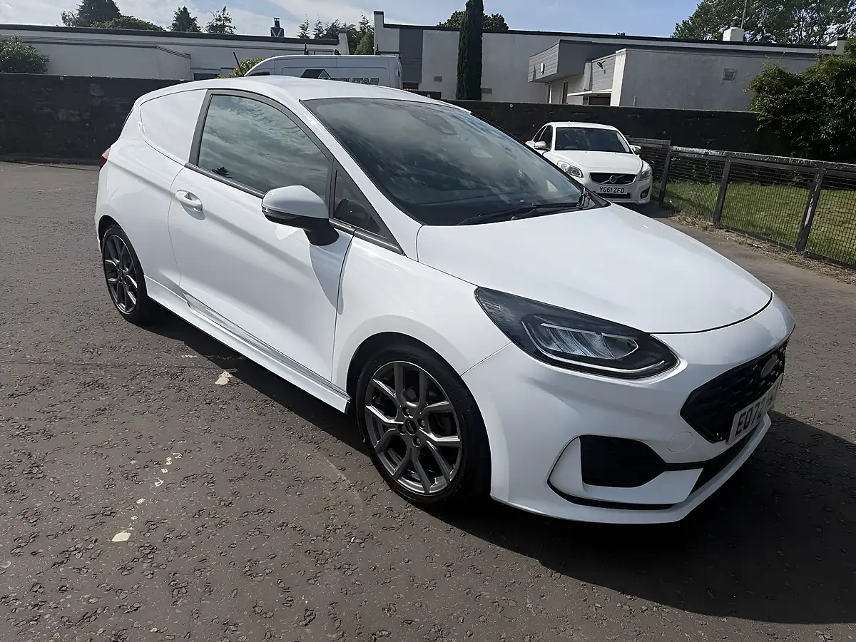 Used 2022 Ford Fiesta Van Sport White - Interior and Exterior details 7