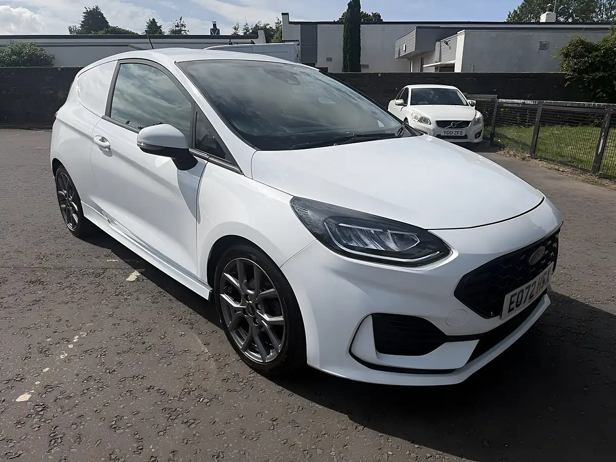 Used 2022 Ford Fiesta Van Sport White - Interior and Exterior details 8