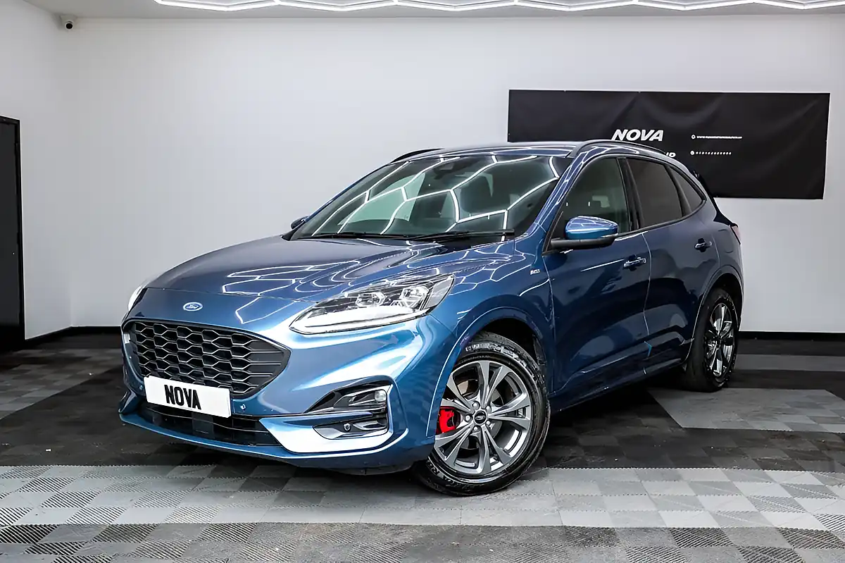 Used 2022 Ford Kuga ST-Line Edition Blue - Interior and Exterior details 2