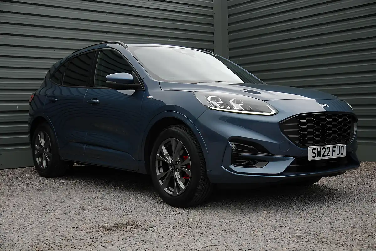 Used 2022 Ford Kuga ST-Line Edition Blue - Interior and Exterior details 2
