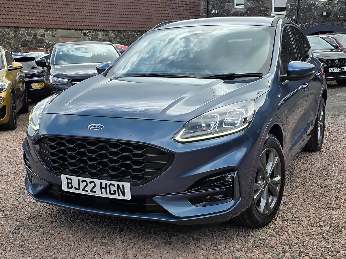 Used 2022 Ford Kuga ST-Line Edition Chrome Blue Metallic - Interior and Exterior details 5
