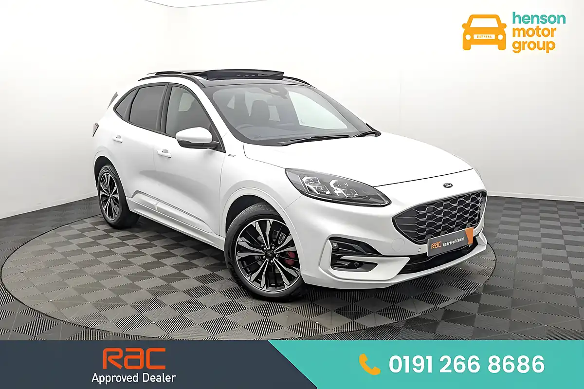Used 2022 Ford Kuga ST-Line X Edition Frozen White - Front View
