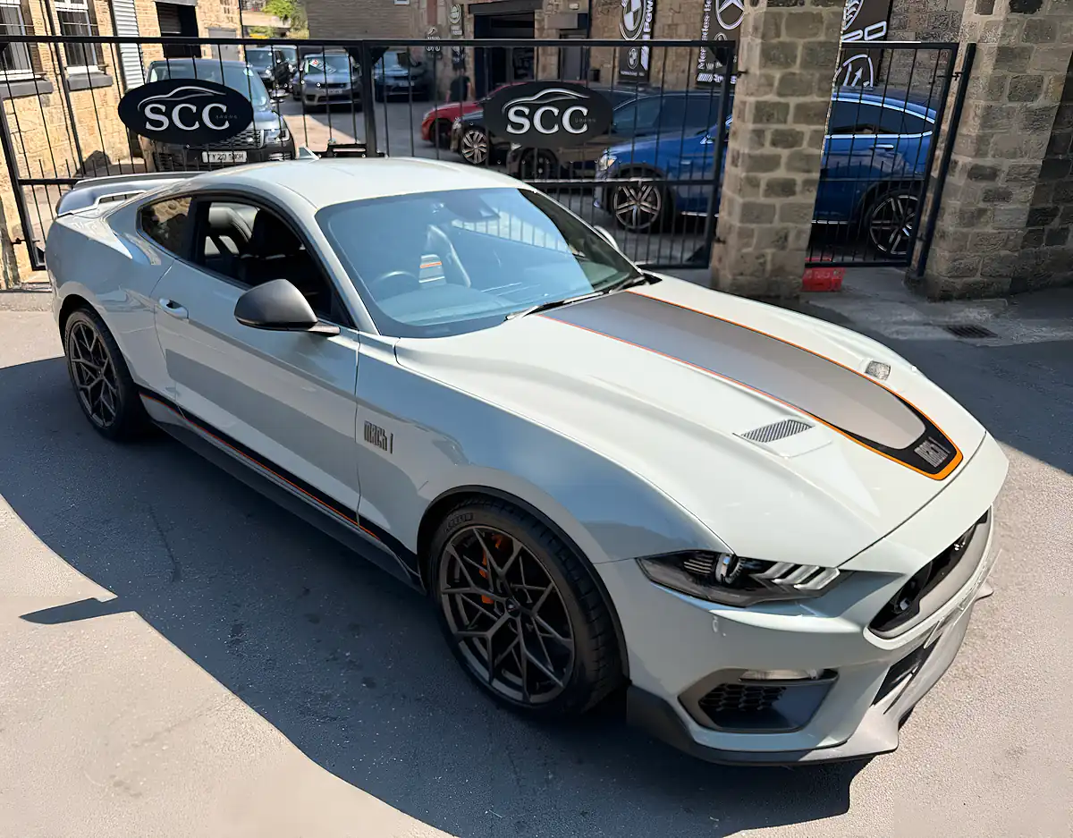 Used 2022 Ford Mustang Mach 1 Jet Fighter Grey - Interior and Exterior details 4