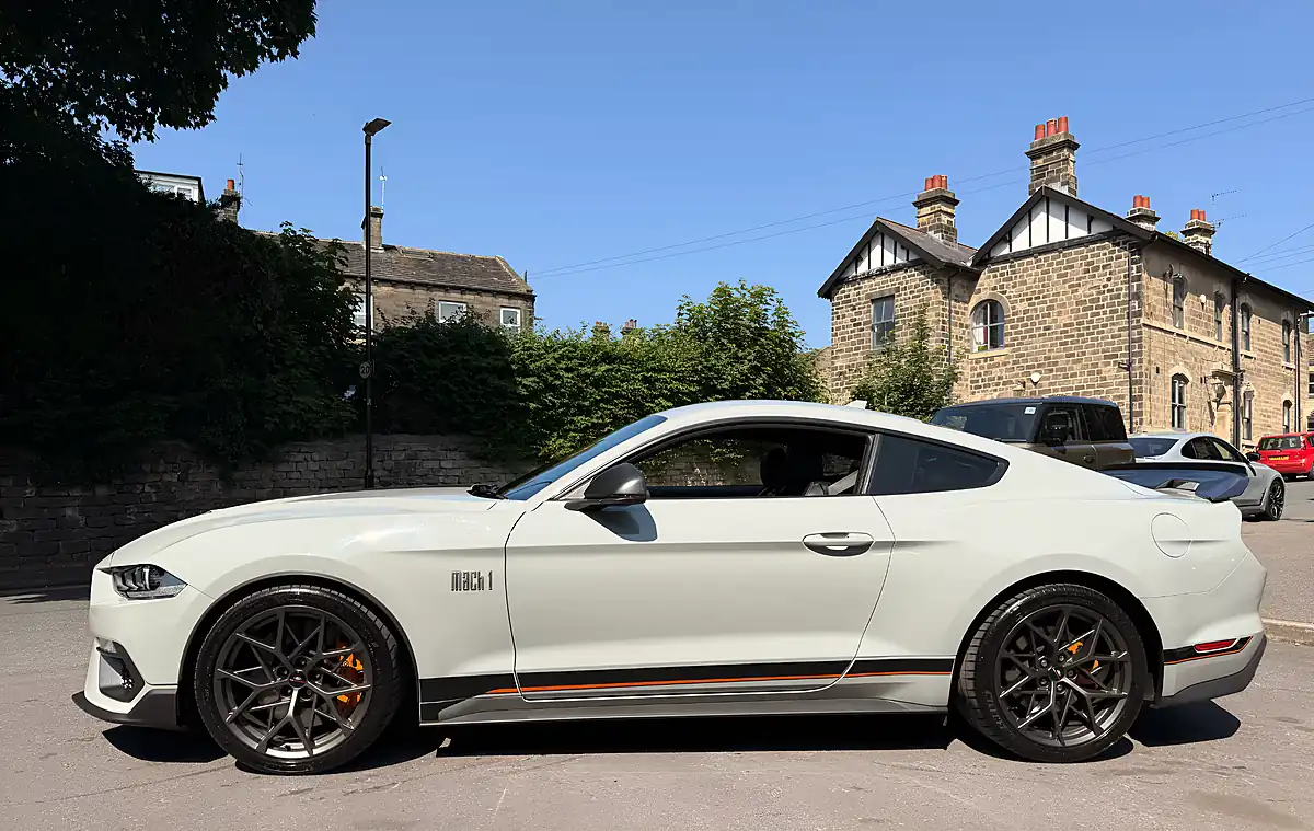Used 2022 Ford Mustang Mach 1 Jet Fighter Grey - Interior and Exterior details 8