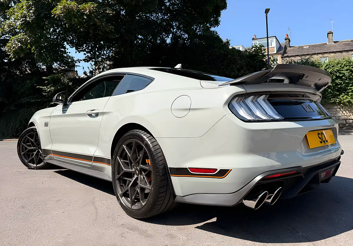 Used 2022 Ford Mustang Mach 1 Jet Fighter Grey - Interior and Exterior details 9