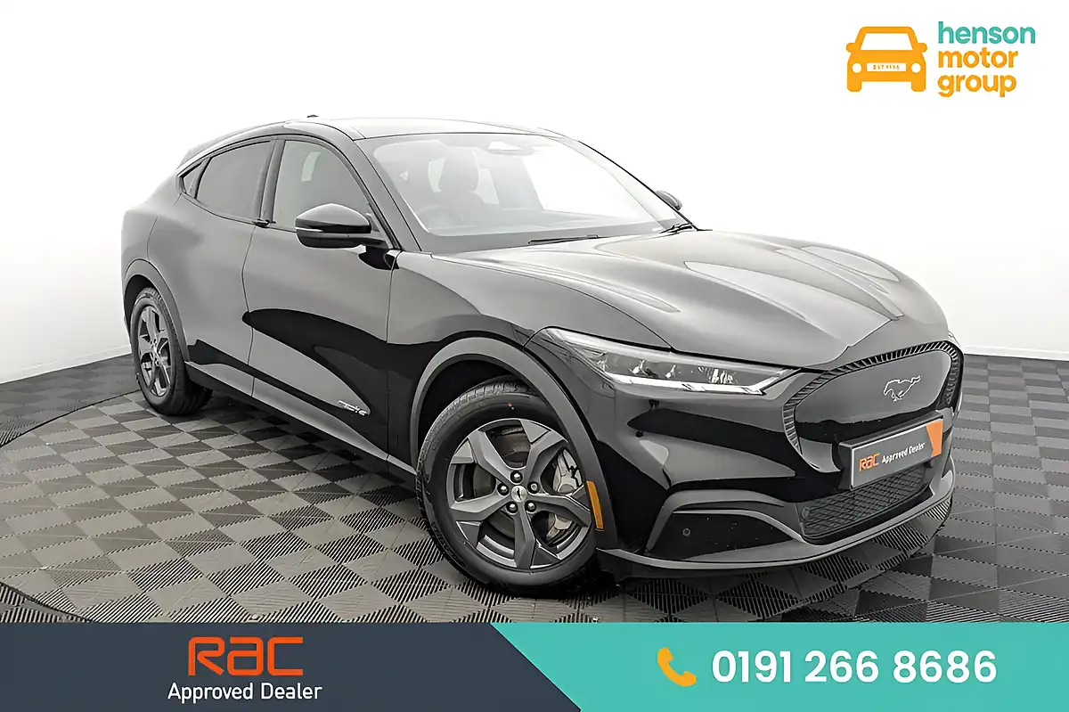 Used 2022 Ford Mustang Mach-E Standard Range Absolute Black - Front View