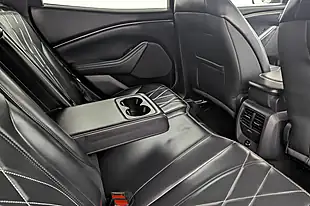 Used 2022 Ford Mustang Mach-E Standard Range Absolute Black - Interior and Exterior details 13