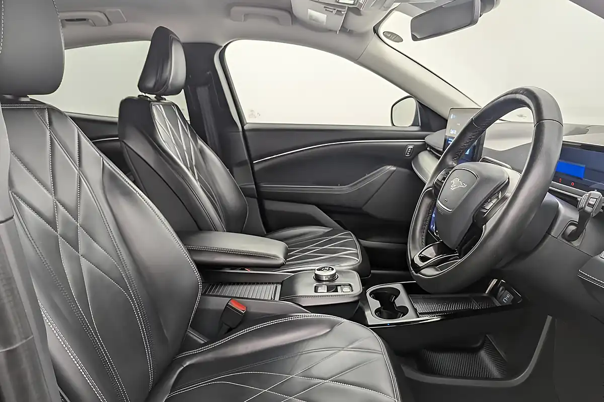 Used 2022 Ford Mustang Mach-E Standard Range Absolute Black - Interior and Exterior details 2