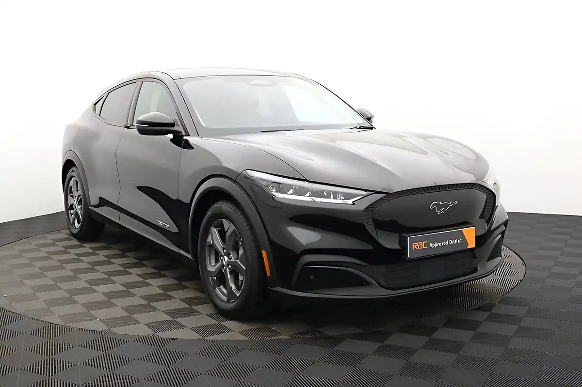 Used 2022 Ford Mustang Mach-E Standard Range Absolute Black - Interior and Exterior details 8