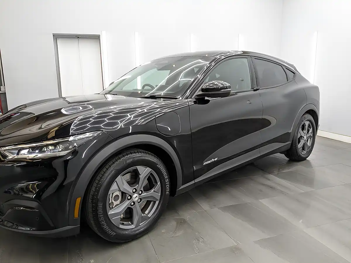 Used 2022 Ford Mustang Mach-E Standard Range Black - Interior and Exterior details 3