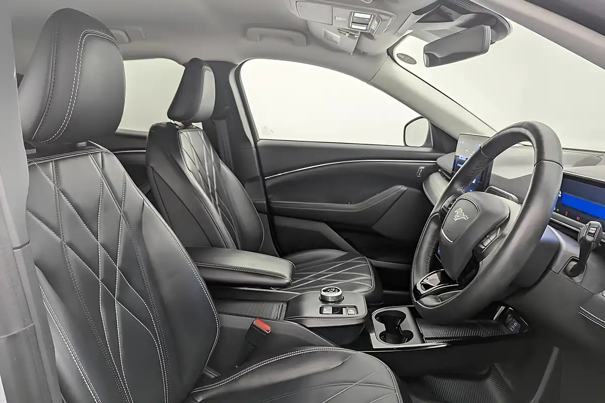 Used 2022 Ford Mustang Mach-E Standard Range Space White - Interior and Exterior details 2