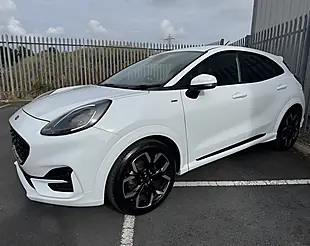 Used 2022 Ford Puma ST-Line X White - Interior and Exterior details 2