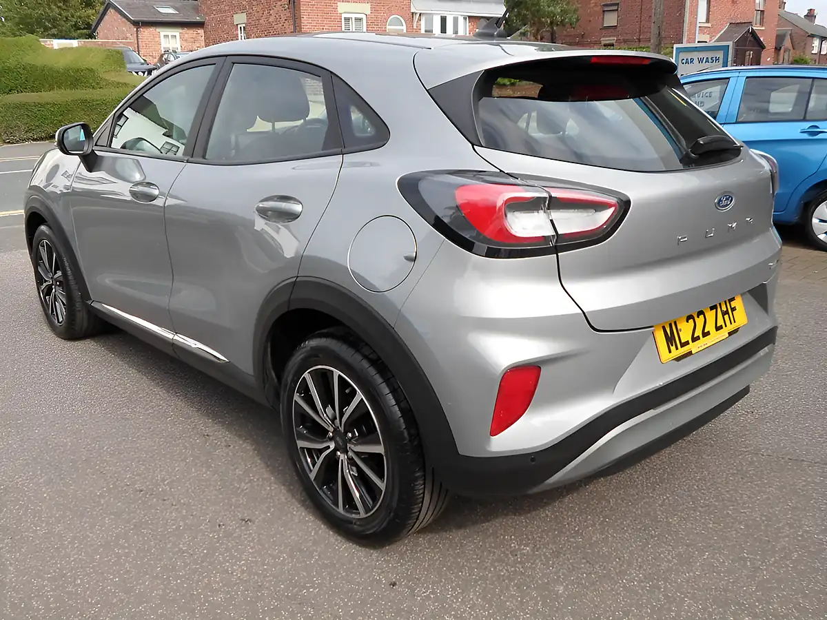 Used 2022 Ford Puma Titanium Solar Silver - Interior and Exterior details 2