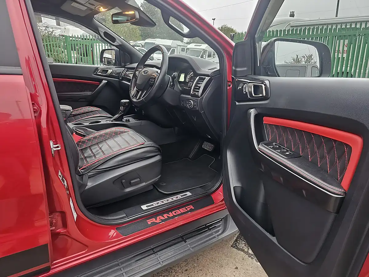 Used 2022 Ford Ranger Stormtrak Red - Interior and Exterior details 11