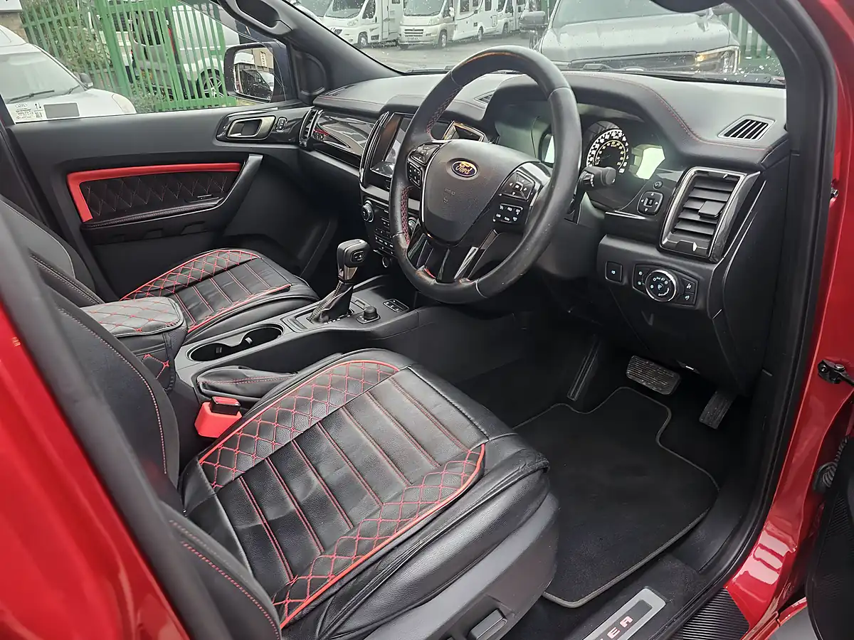 Used 2022 Ford Ranger Stormtrak Red - Interior and Exterior details 12