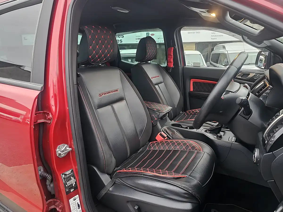 Used 2022 Ford Ranger Stormtrak Red - Interior and Exterior details 13