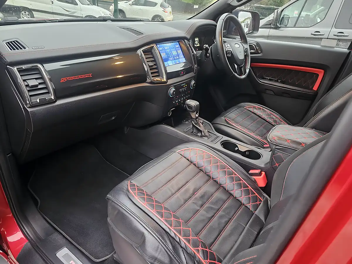 Used 2022 Ford Ranger Stormtrak Red - Interior and Exterior details 15