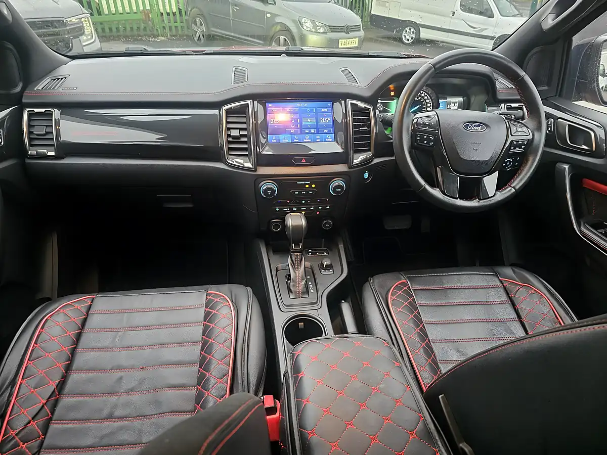 Used 2022 Ford Ranger Stormtrak Red - Interior and Exterior details 17