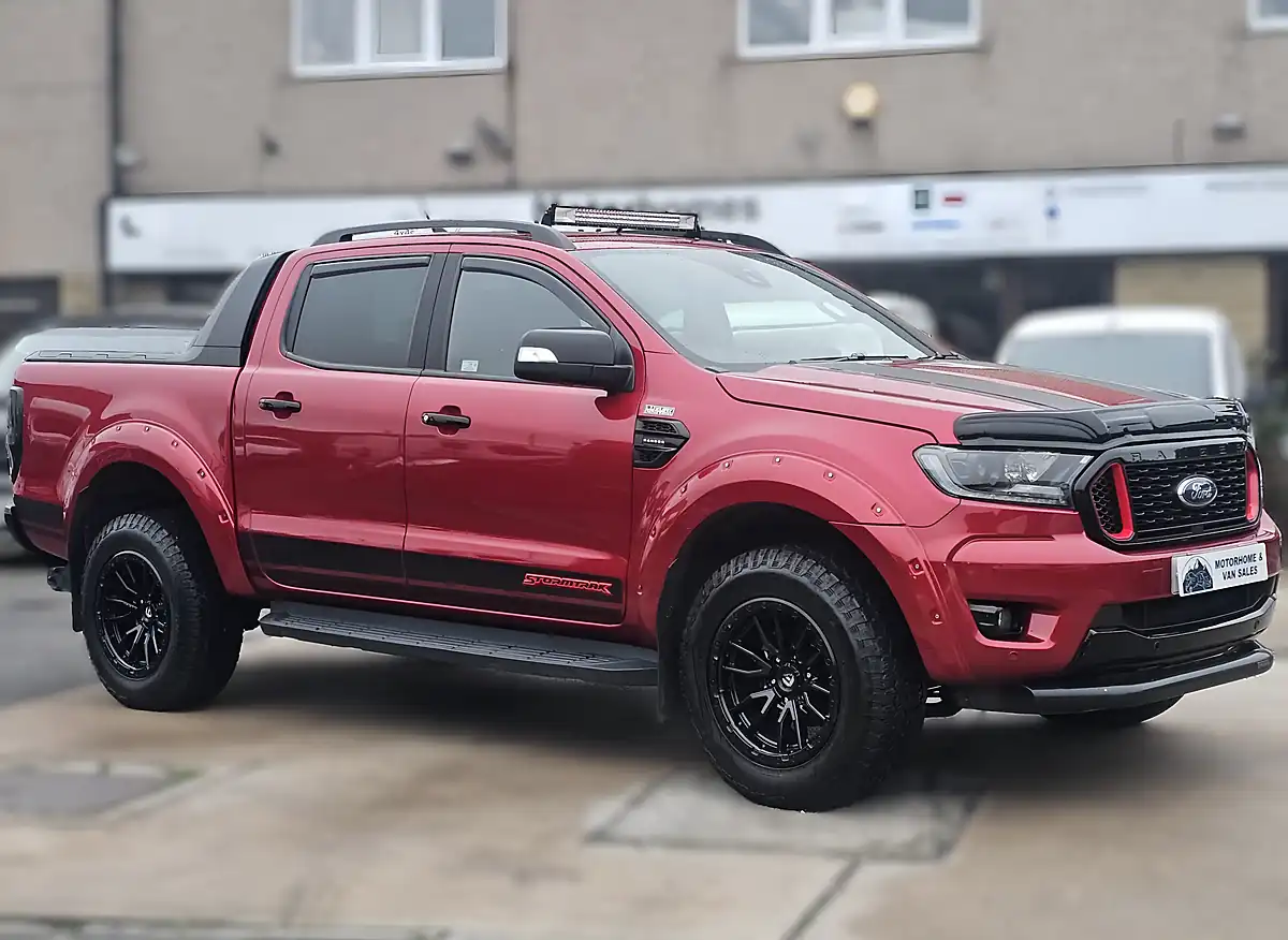Used 2022 Ford Ranger Stormtrak Red - Interior and Exterior details 2