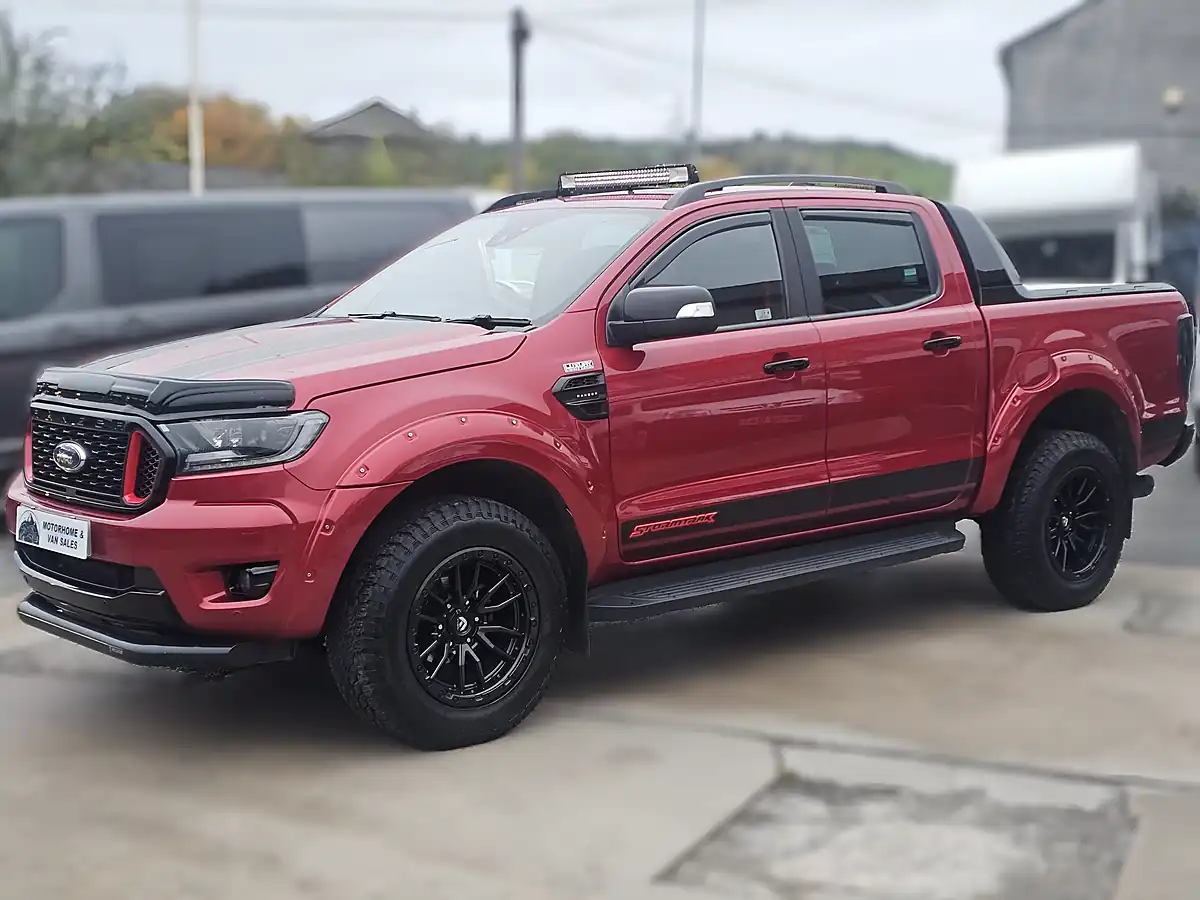 Used 2022 Ford Ranger Stormtrak Red - Interior and Exterior details 4