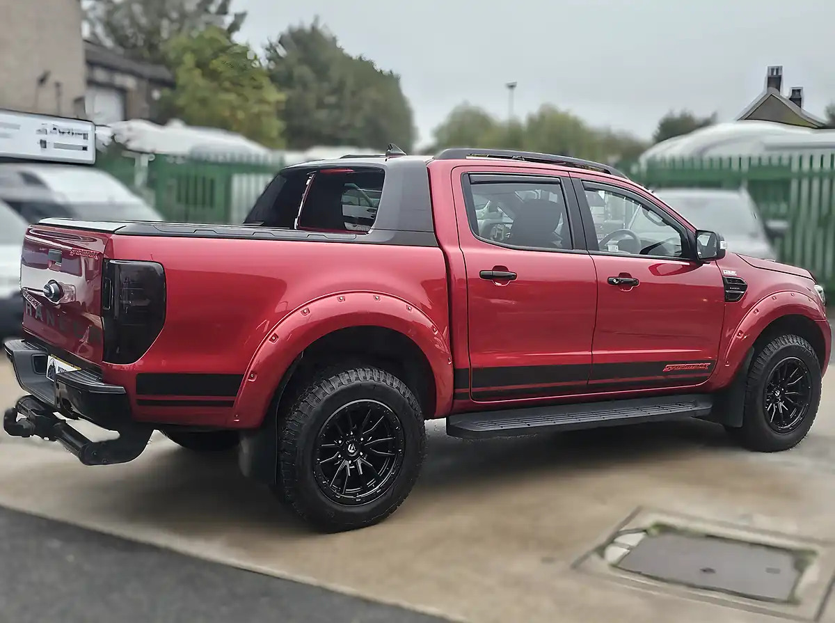Used 2022 Ford Ranger Stormtrak Red - Interior and Exterior details 8
