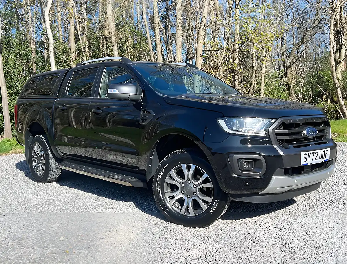 Used 2022 Ford Ranger Wildtrak Agate Black - Front View