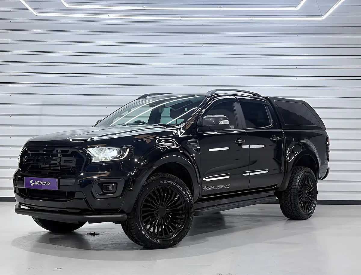 Used 2022 Ford Ranger Wildtrak Agate Black - Front View