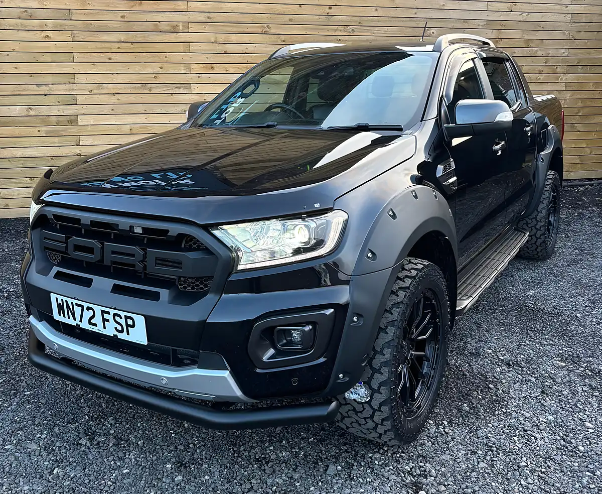 Used 2022 Ford Ranger Wildtrak Black - Interior and Exterior details 12
