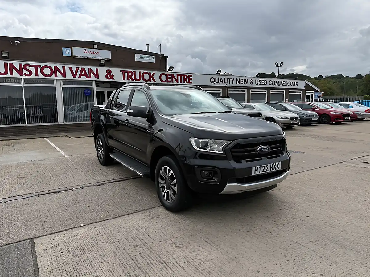 Used 2022 Ford Ranger Wildtrak Black - Front View