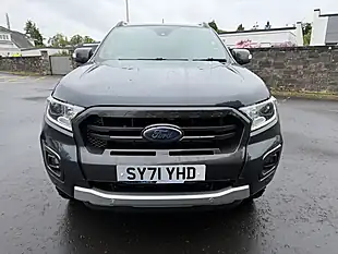 Used 2022 Ford Ranger Wildtrak Double Cab Grey - Interior and Exterior details 2