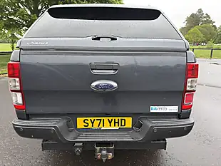 Used 2022 Ford Ranger Wildtrak Double Cab Grey - Interior and Exterior details 8