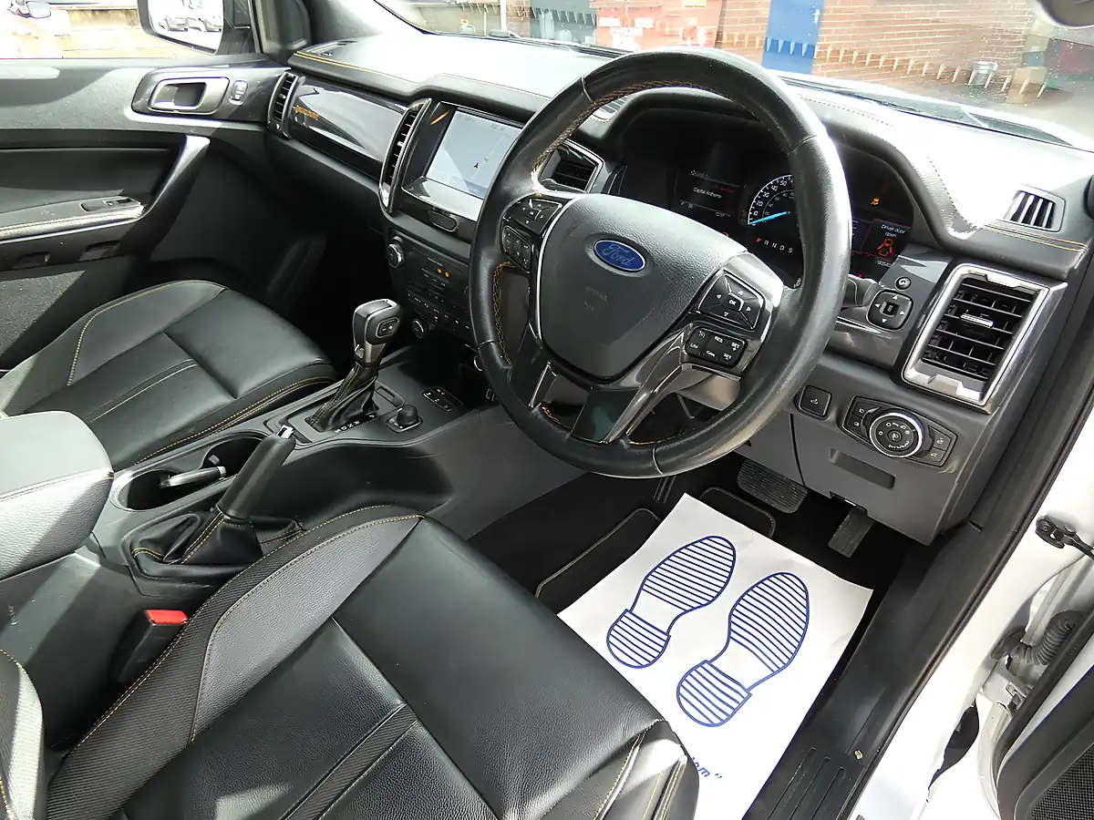 Used 2022 Ford Ranger Wildtrak Moondust Silver - Interior and Exterior details 13