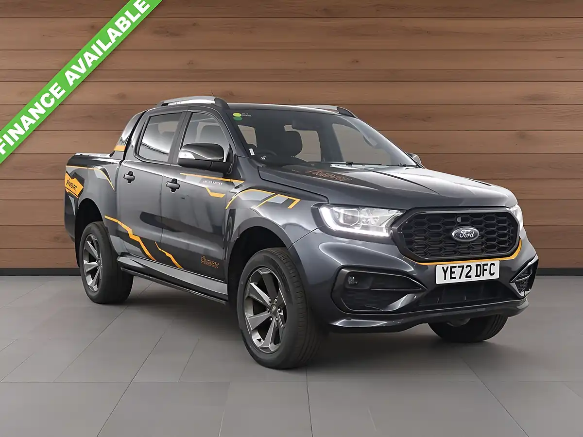 Used 2022 Ford Ranger Wildtrak Sea Grey - Front View