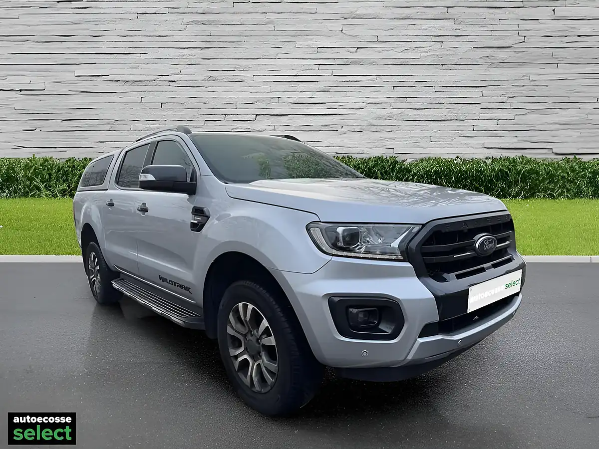 Used 2022 Ford Ranger Wildtrak Silver - Front View