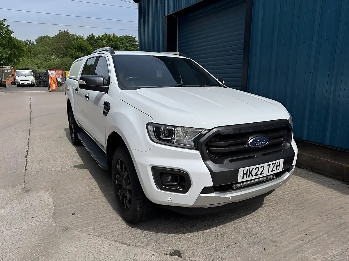 Used 2022 Ford Ranger Wildtrak White - Front View