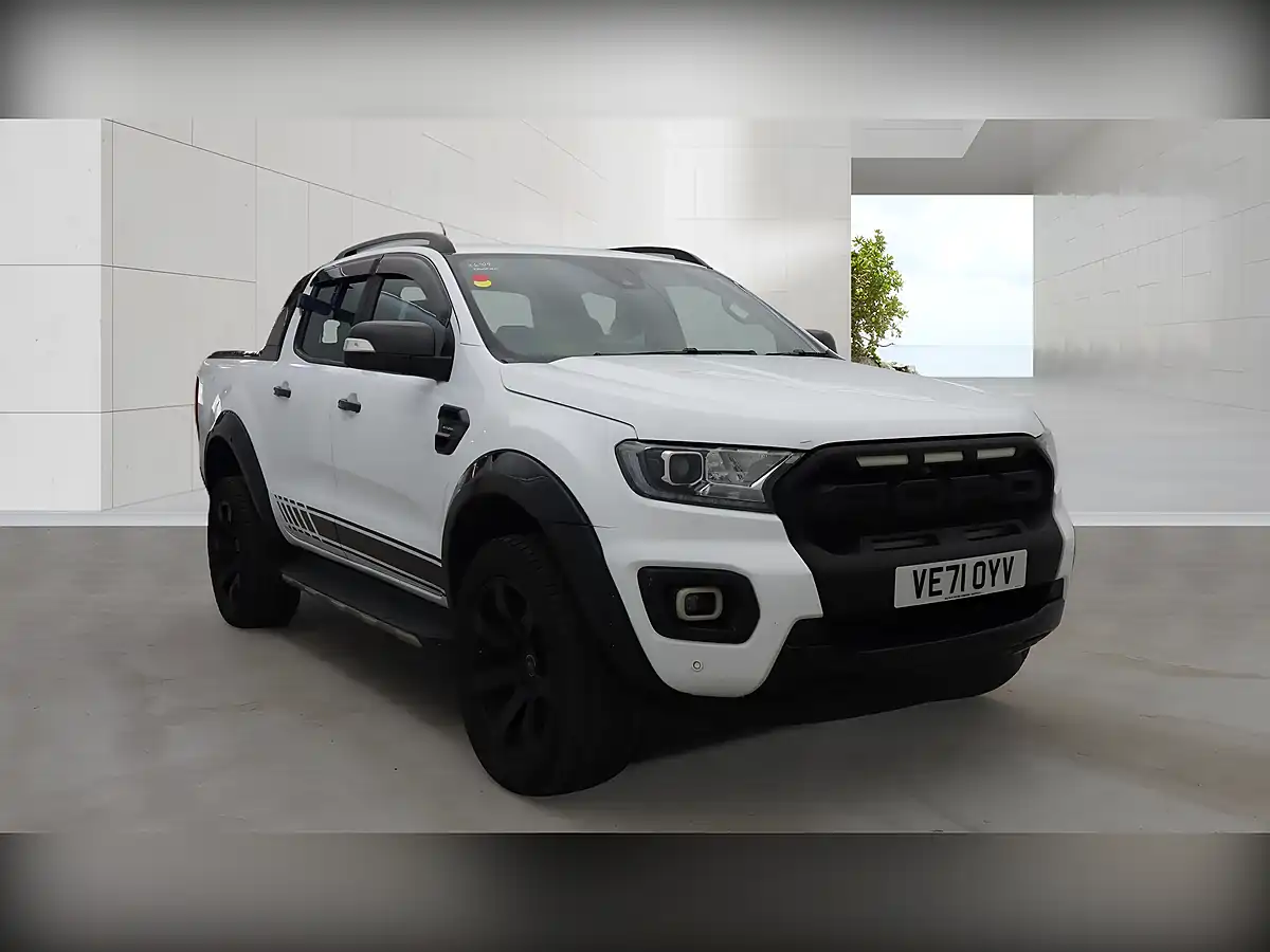 Used 2022 Ford Ranger Wildtrak White - Front View
