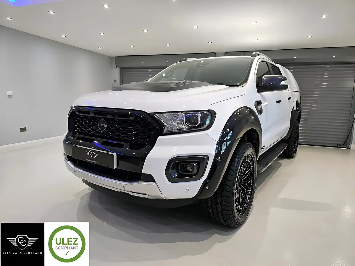 Used 2022 Ford Ranger Wildtrak Zenith ZT2 White - Front View
