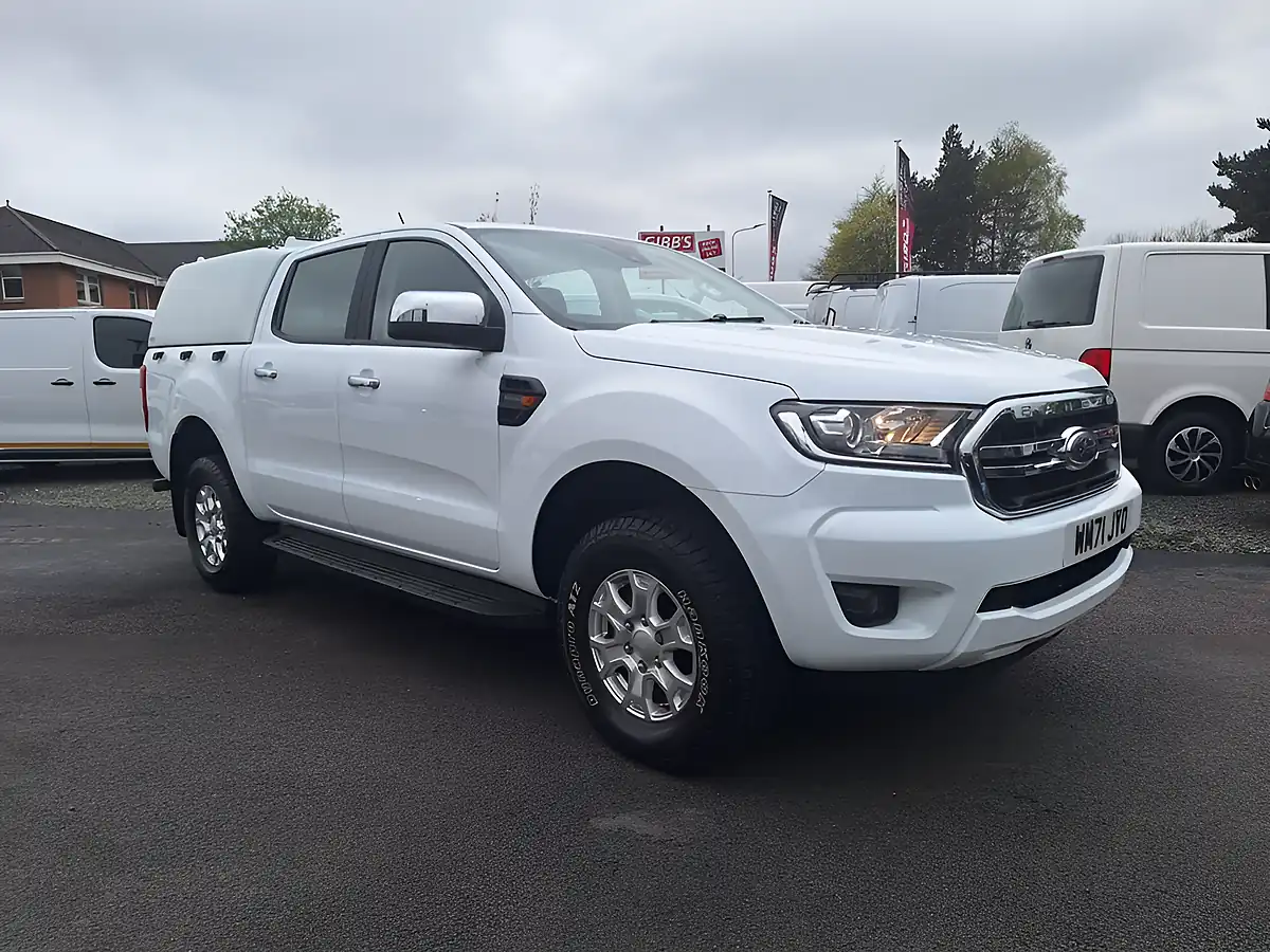 Used 2022 Ford Ranger Xlt White - Front View